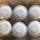 Set of 6 vintage pattern plates