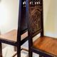 Pair of Breton chairs from the late 19th century.