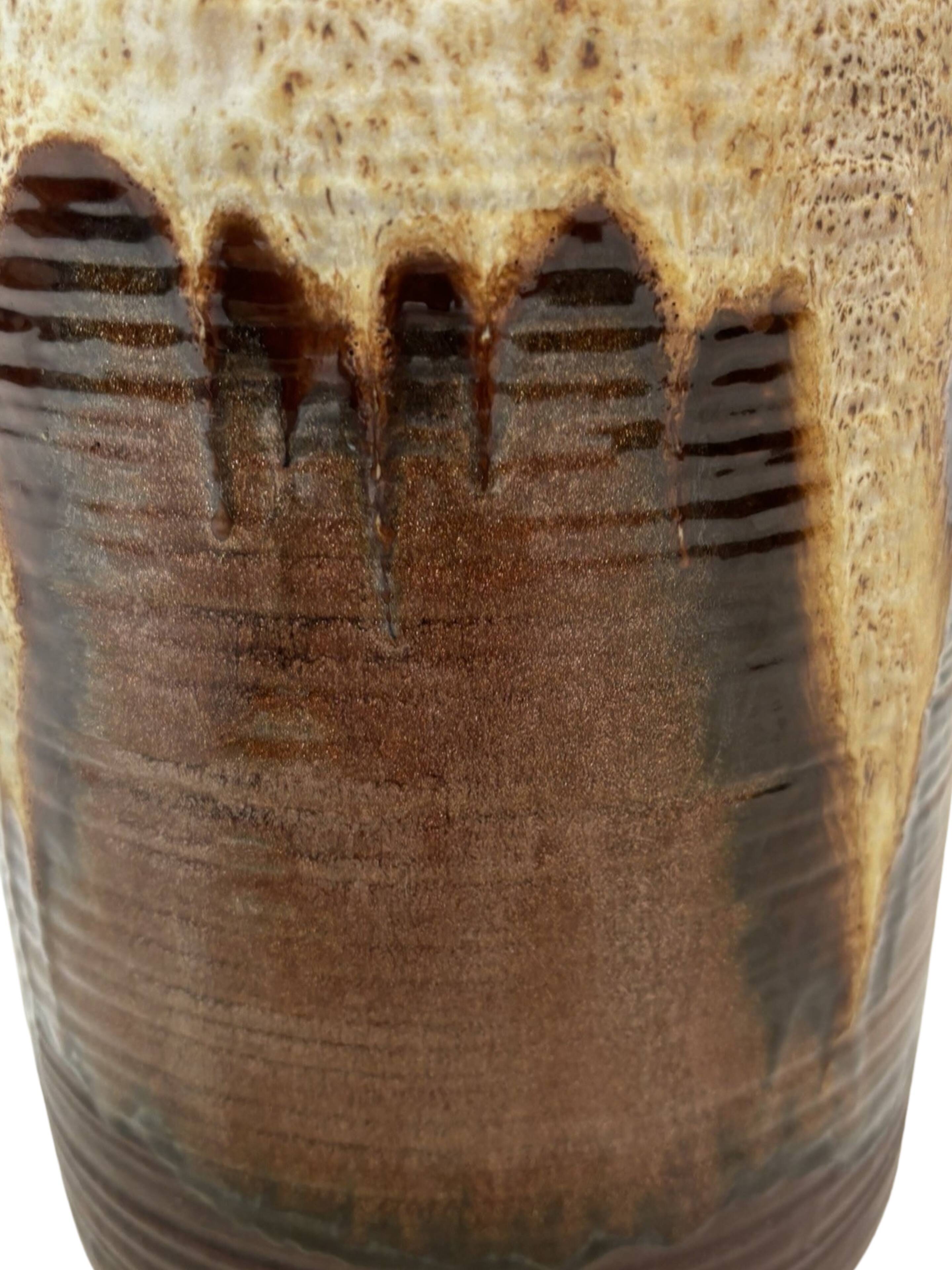 West Germany vintage vase 44 cm jar 1970 mid century