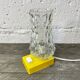 Yellow bedside lamp ME, 1970s