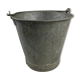 Seau en acier galvanisé 27cm