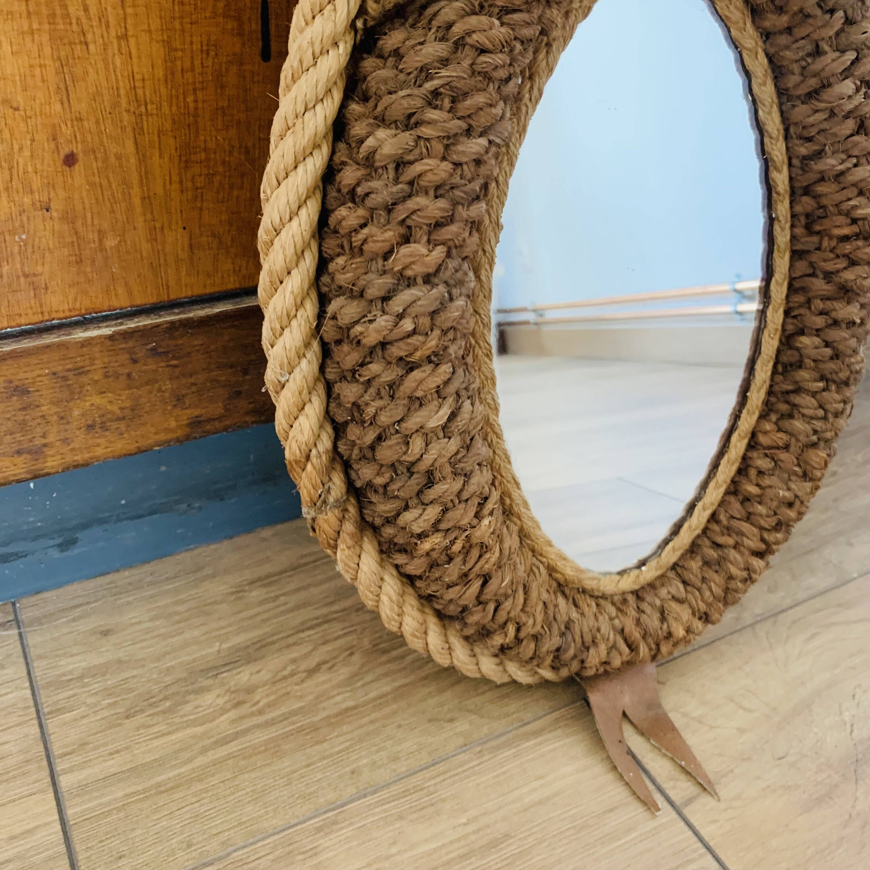 Miroir en corde