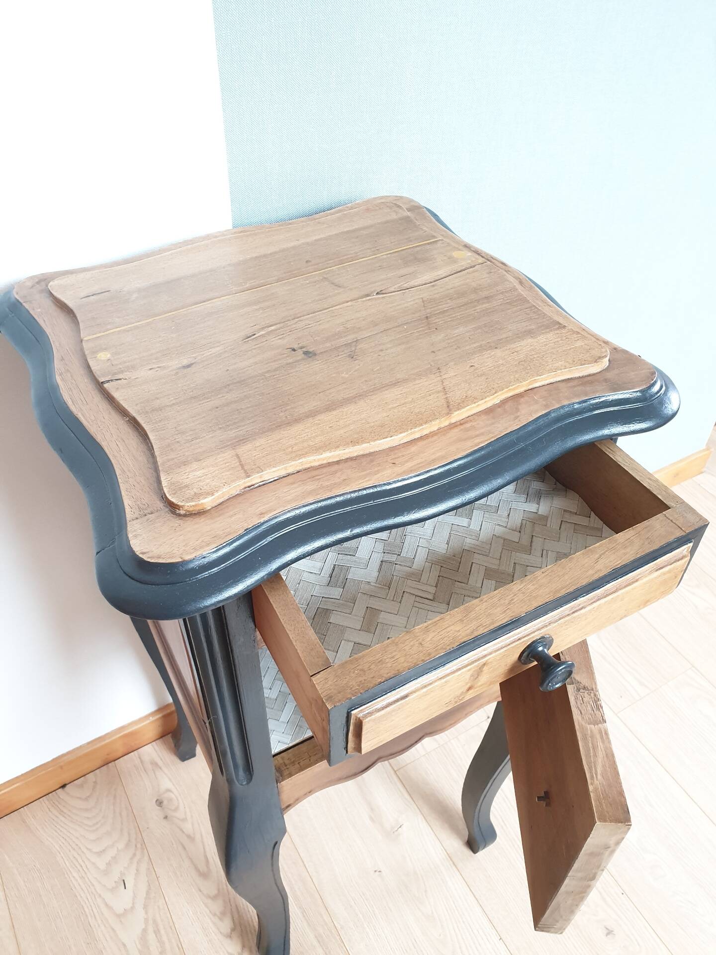 Occasional furniture, vintage bedside table