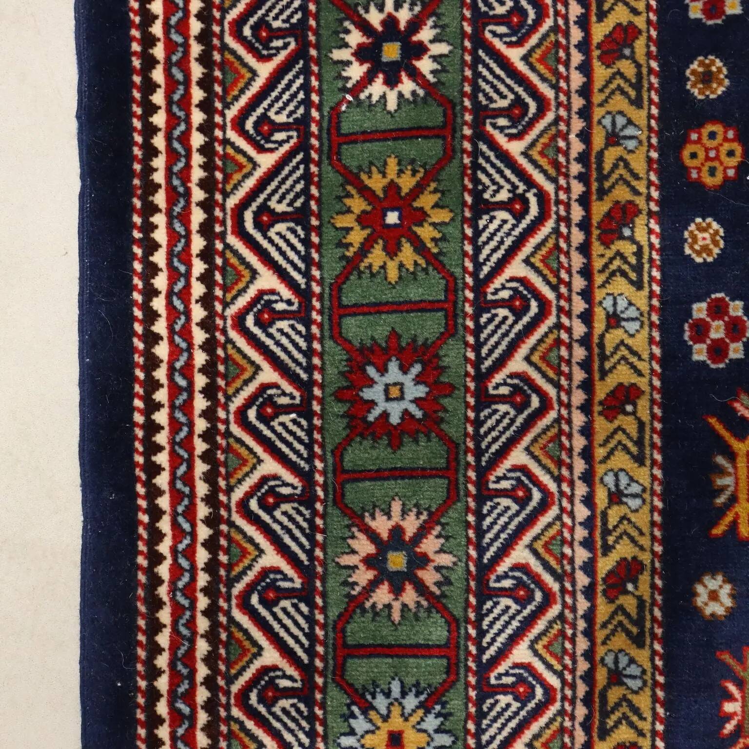 Tapis Shirvan ancien en coton et laine, Russie