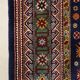 Tapis Shirvan ancien en coton et laine, Russie
