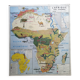 Vintage school map mdi: Africa-Europe economic.