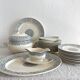 "Renaissance" ironstone dinnerware set from Creil and Montereau - 30 pieces