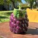 Pichet carafe Barbotine zoomorphic Vintage Grape - Water/Wine Carafe Ceramic