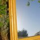 Antique gilded patinated Louis-Philippe mirror