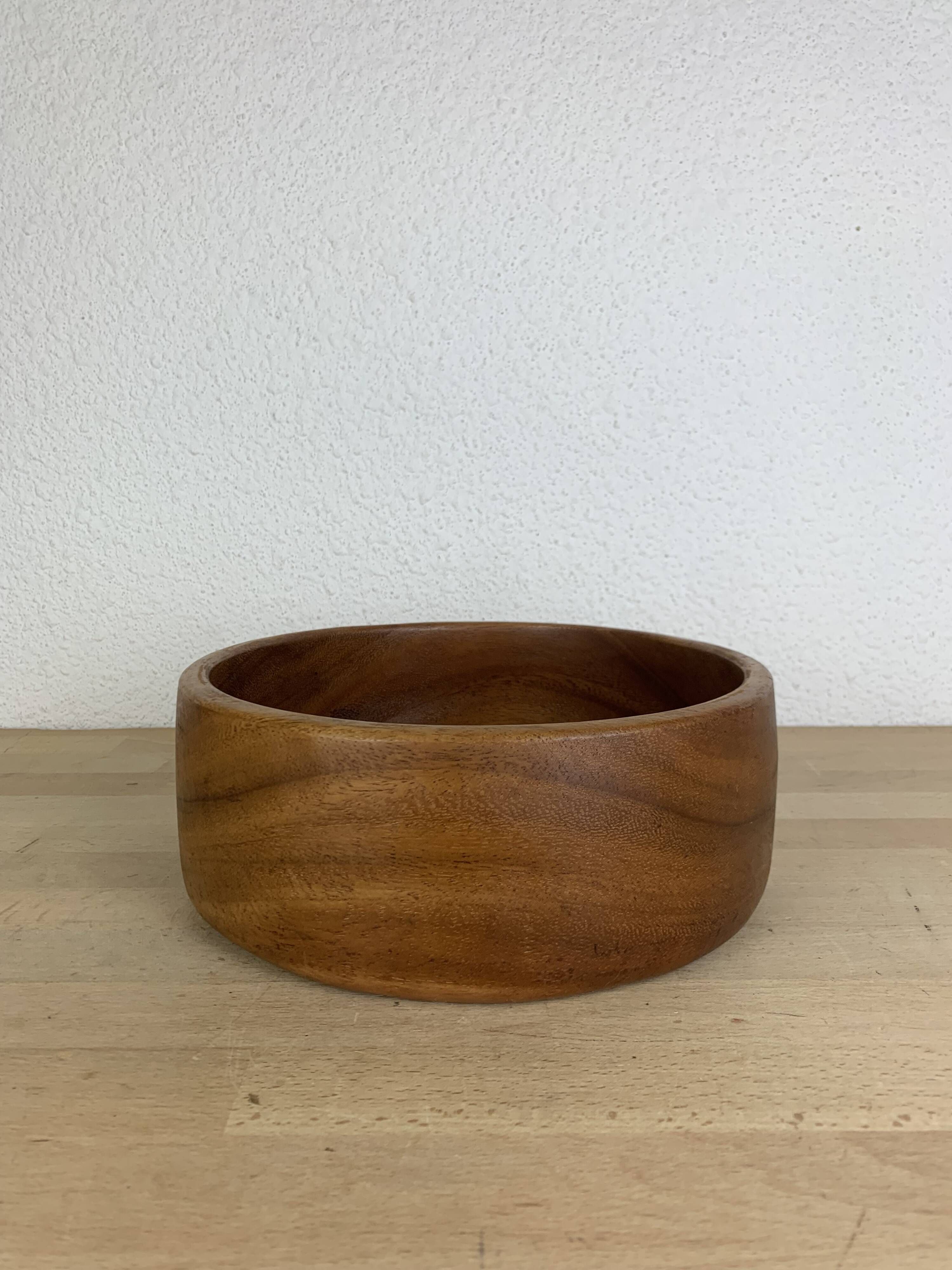 Danish teak fruit bowl, 1960s, Scandinavian