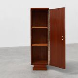 Unique Art Deco cabinet with veneer wood inlay, France 1920s