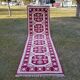 Tapis de couloir turc vintage 105x372 cm