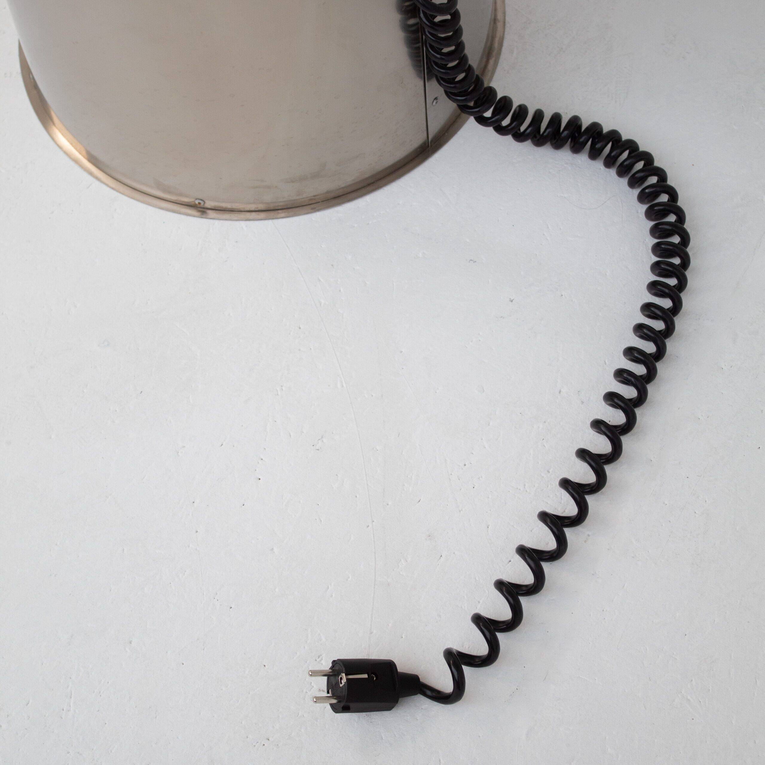 3x lampadaires en inox