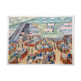 Affiche Rossignol "Le grand Magasin"
