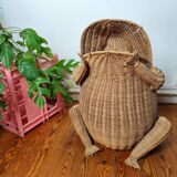 Frog magazine rack by Olivier Cajan 1960-1970