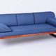 Czech Bauhaus Chrome and Beech Sofa attributed to Robert Slezak, 1930s