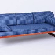 Czech Bauhaus Chrome and Beech Sofa attributed to Robert Slezak, 1930s