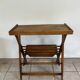 Table d'appoint, porte-revues scandinave vintage
