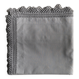 Old Pearl Gray Cotton Pillowcase