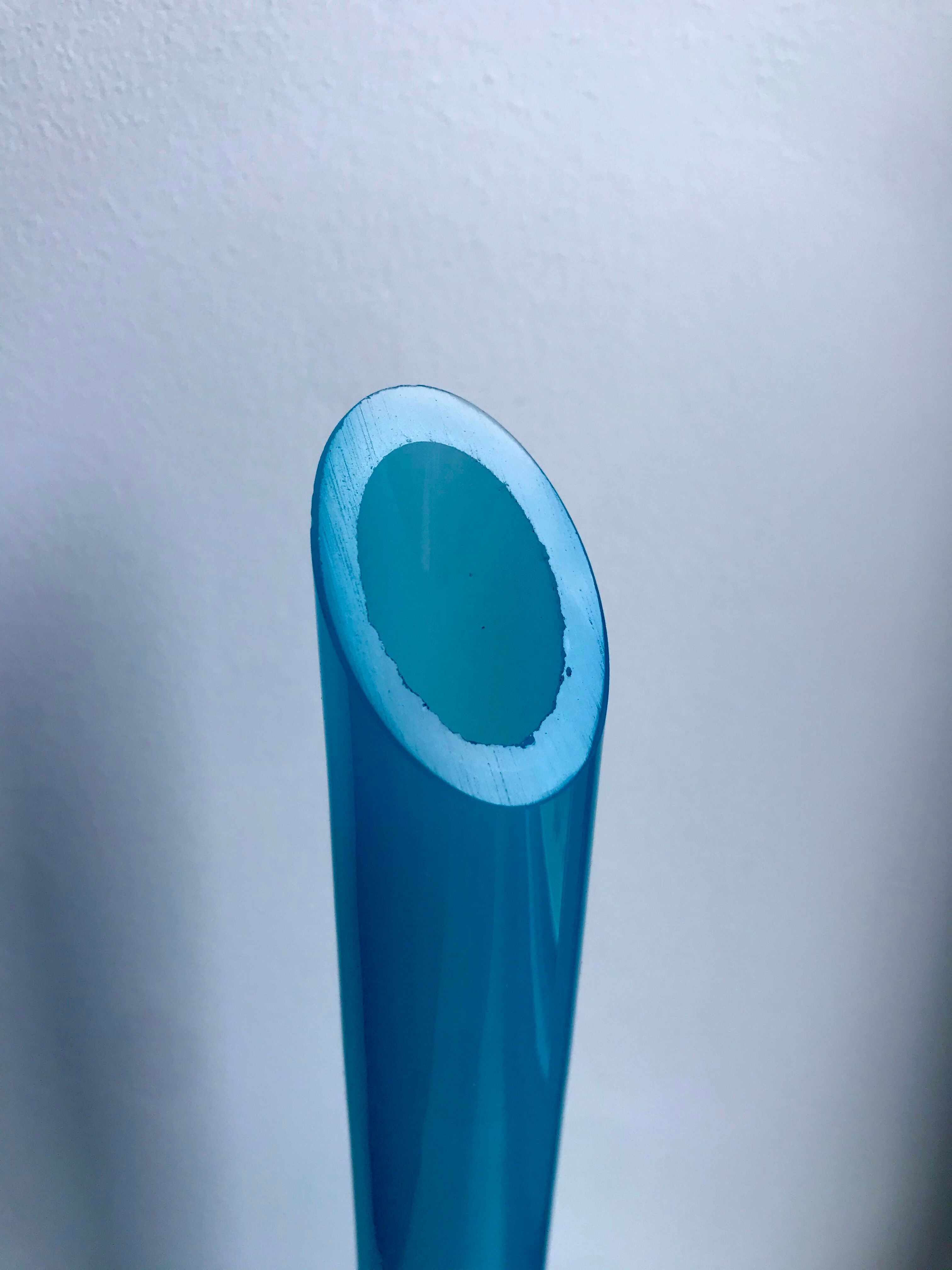 soliflore in blue opaline 60s