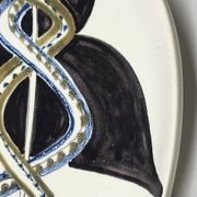 Cup Vide Poche Roger Capron Serpents decor ceramic France 1950