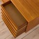 Sven Andersen Scandinavian long teak sideboard with 5 drawers, Norway, 1960