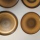6 flat plates in Longchamp stoneware