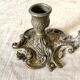 Antique style thumb candle holder