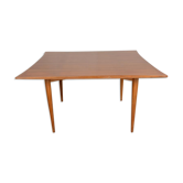 Vintage teak coffee table varnished from the 60s
