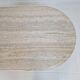 Travertine Coffee or Side Table, Italy 1980s