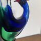 Vintage Murano Sommerso glass bird