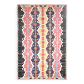 8x12 Kilim Red & Navy Blue Persian Kilim Rug, 255x376Cm