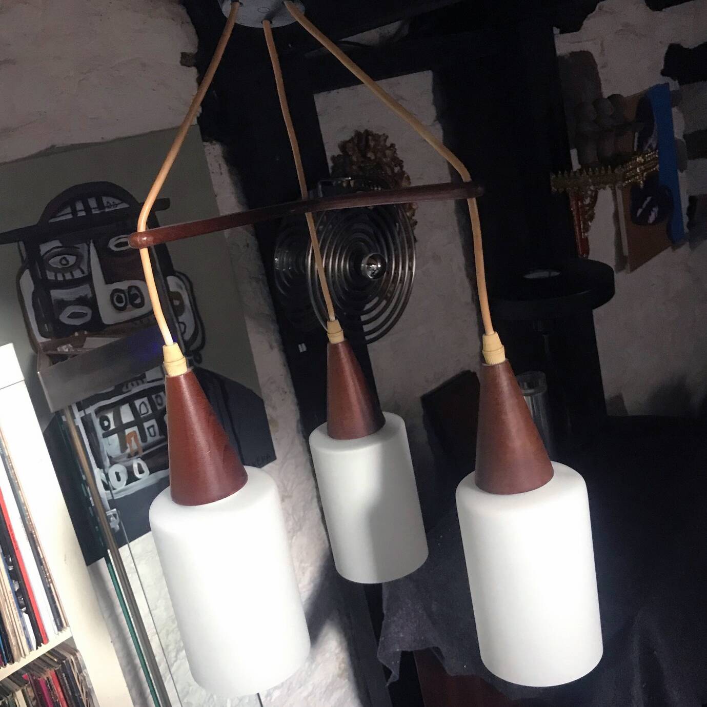 Vintage Pendant Lamp • Boomerang • Louis Kalff • Philips • Space Age • 1960