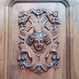 Saint Hubert walnut sideboard from the 19th century