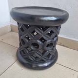 Tabouret Bamiléké africain tribal