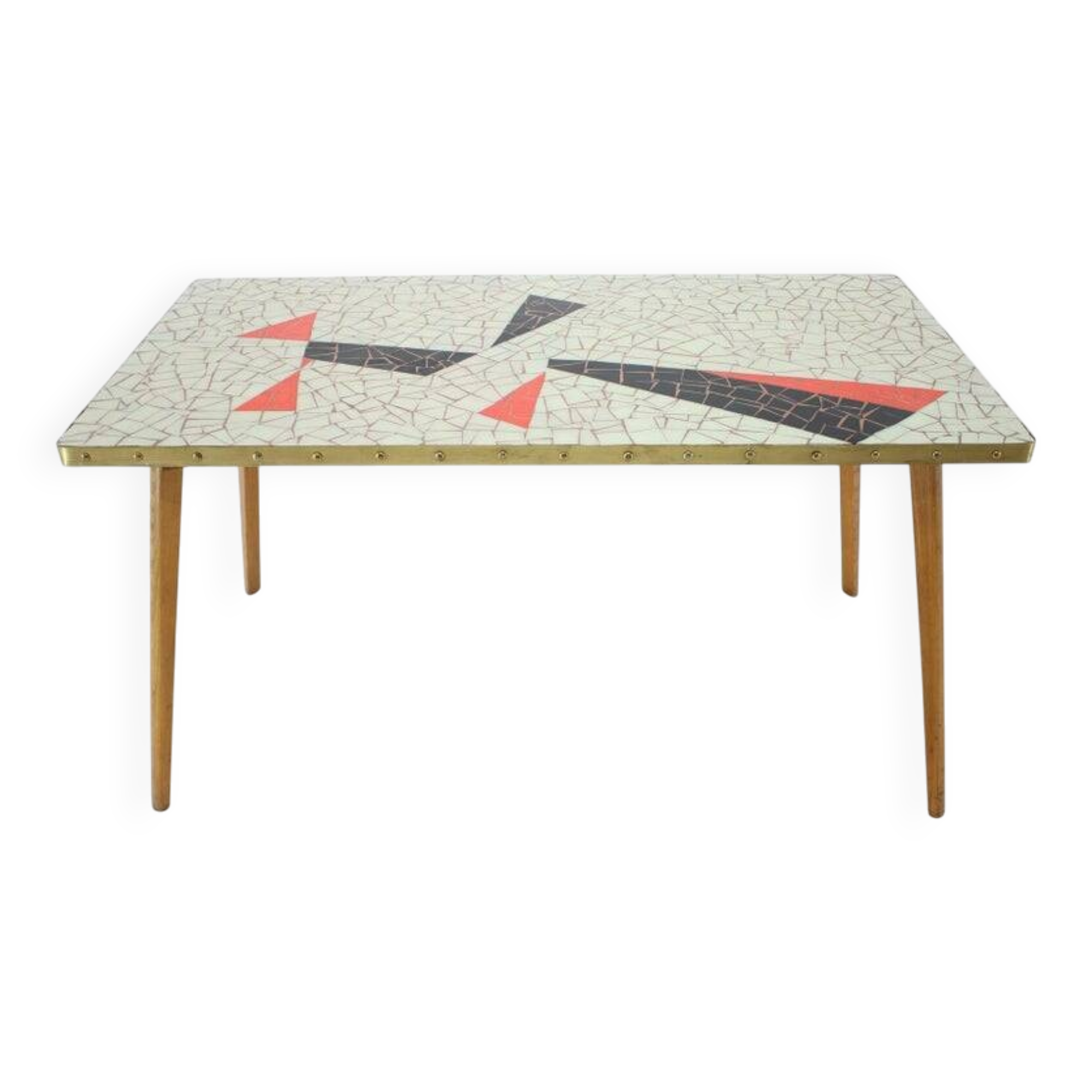 Mid-Century Modern Conference Table in Mosaic, Germany, 1960s