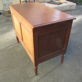 Parisian jumping chest of drawers, 2 drawers, Louis XVI style