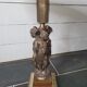Table d'appoint style empire en bronze