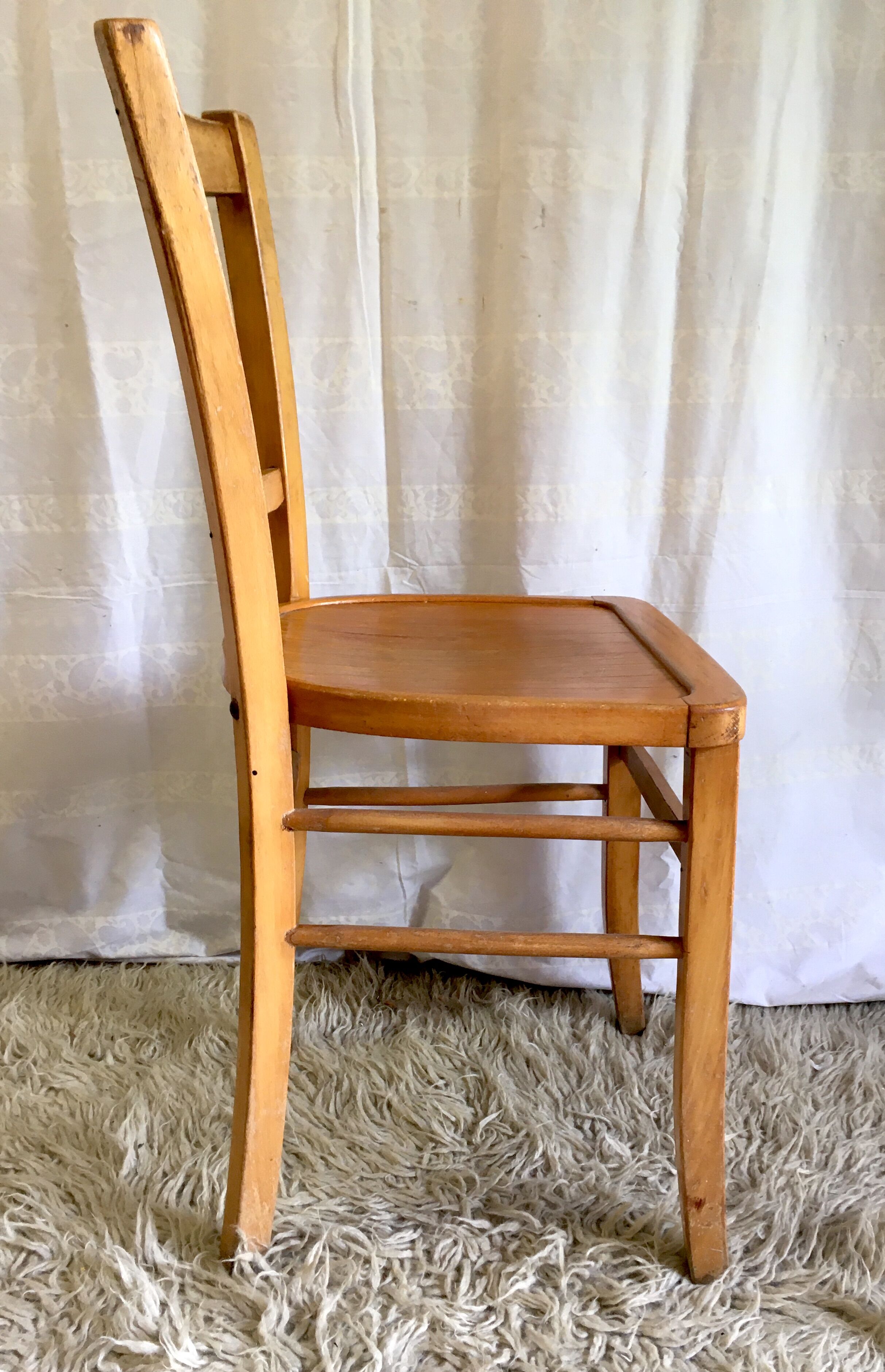 Lot of 6 chairs bistro Luterma - 60s