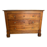 Commode Louis Philippe en noyer