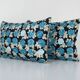 Set of 2 vintage Turkish cushion covers 61x41 cm