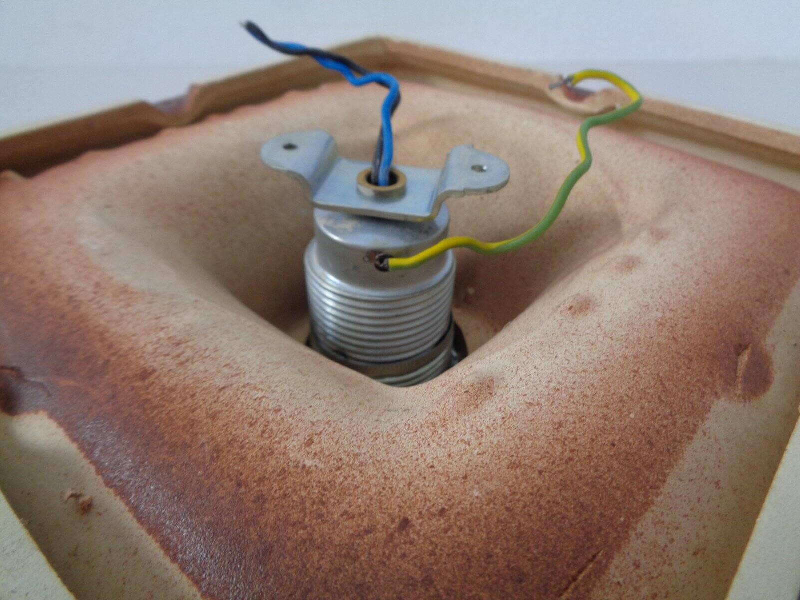 Pop Art Ceramic Wall Lamp, Germany, 1970s