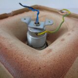 Pop Art Ceramic Wall Lamp, Germany, 1970s