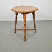 Vintage Dutch Bobbin Side Table, 1930s