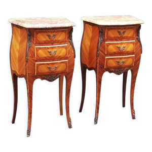 Paire de tables de chevet