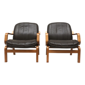 Ensemble de 2 fauteuils danois