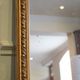 English giltwood overmantle mirror h161cm