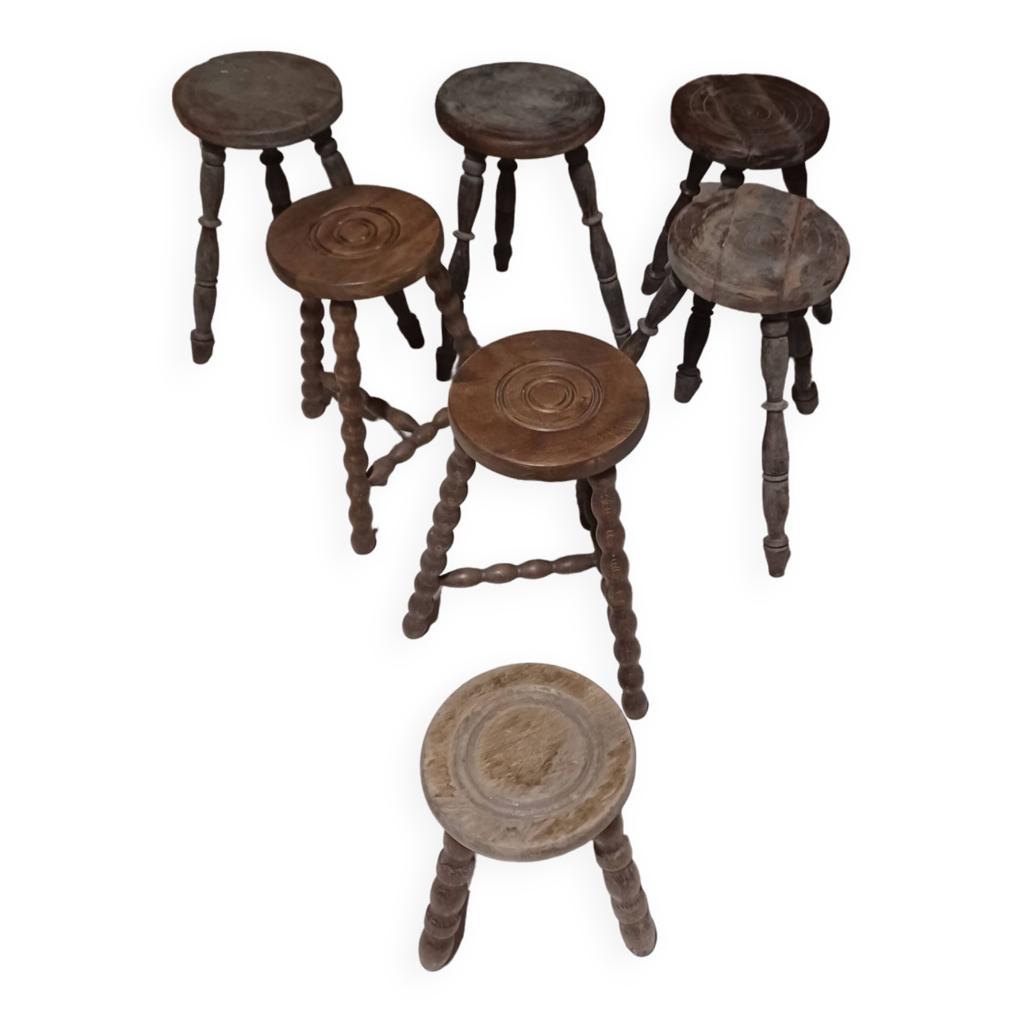 Wooden stool