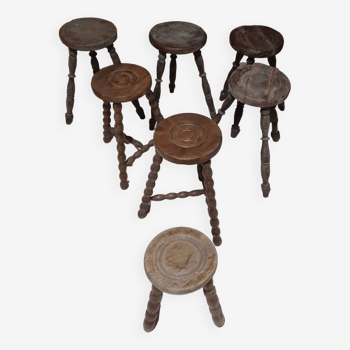 Wooden stool