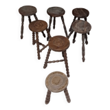 Wooden stool